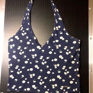 Over the neck trop top